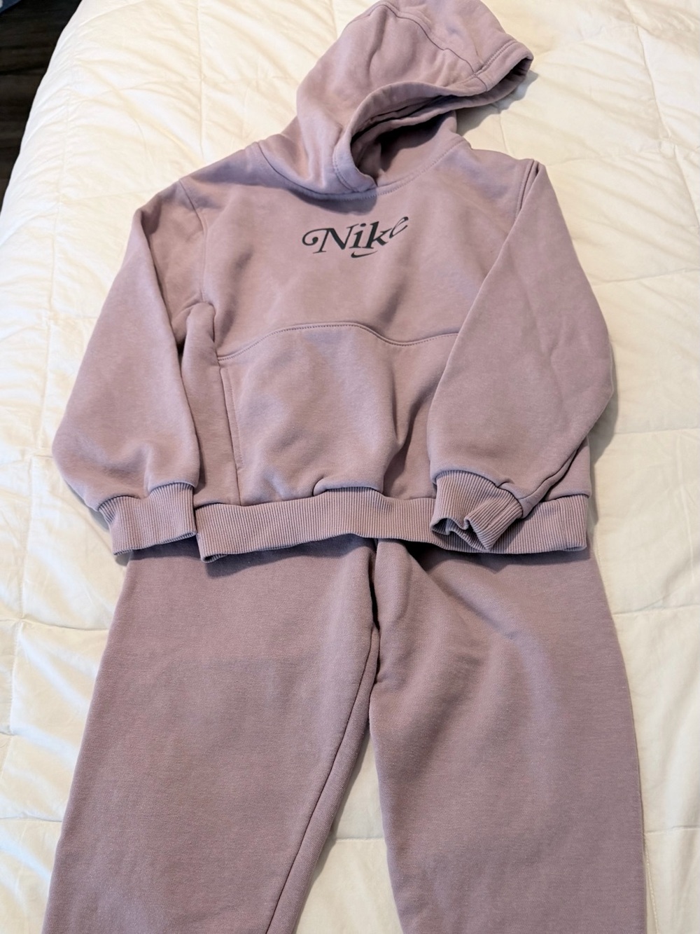 Nike Toddler Girls Sweatsuit Set Hoodie & Joggers, lavender